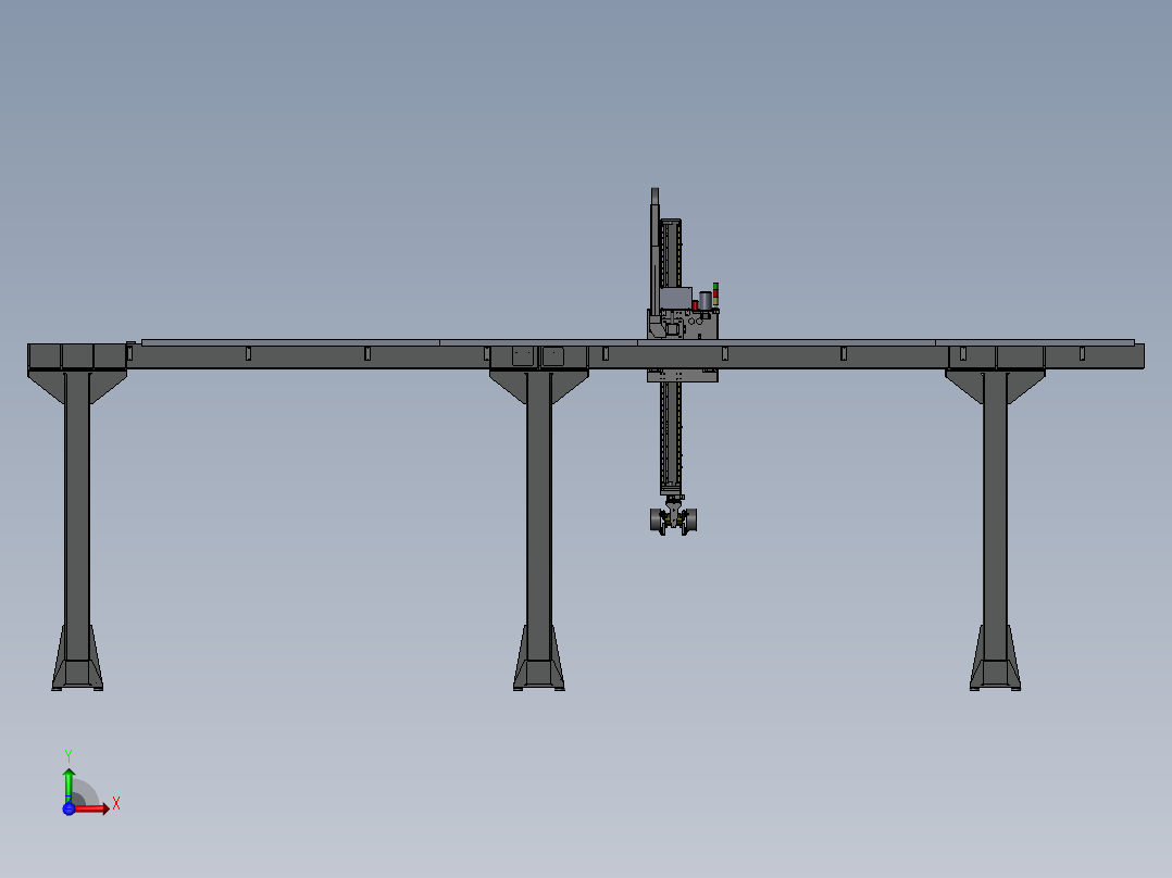 50KG桁架机械手前视图