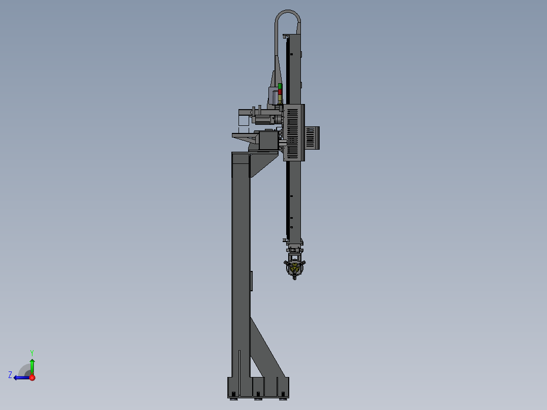50KG桁架机械手右视图