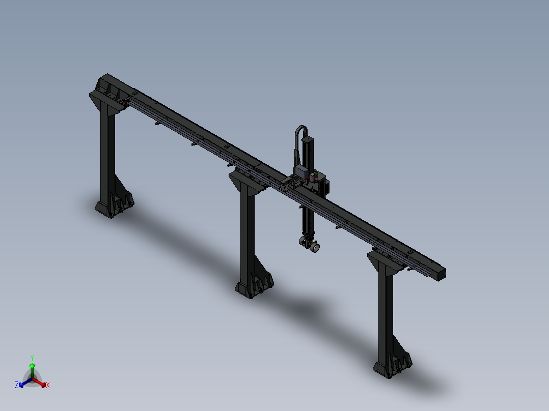 50KG桁架机械手正等轴测图