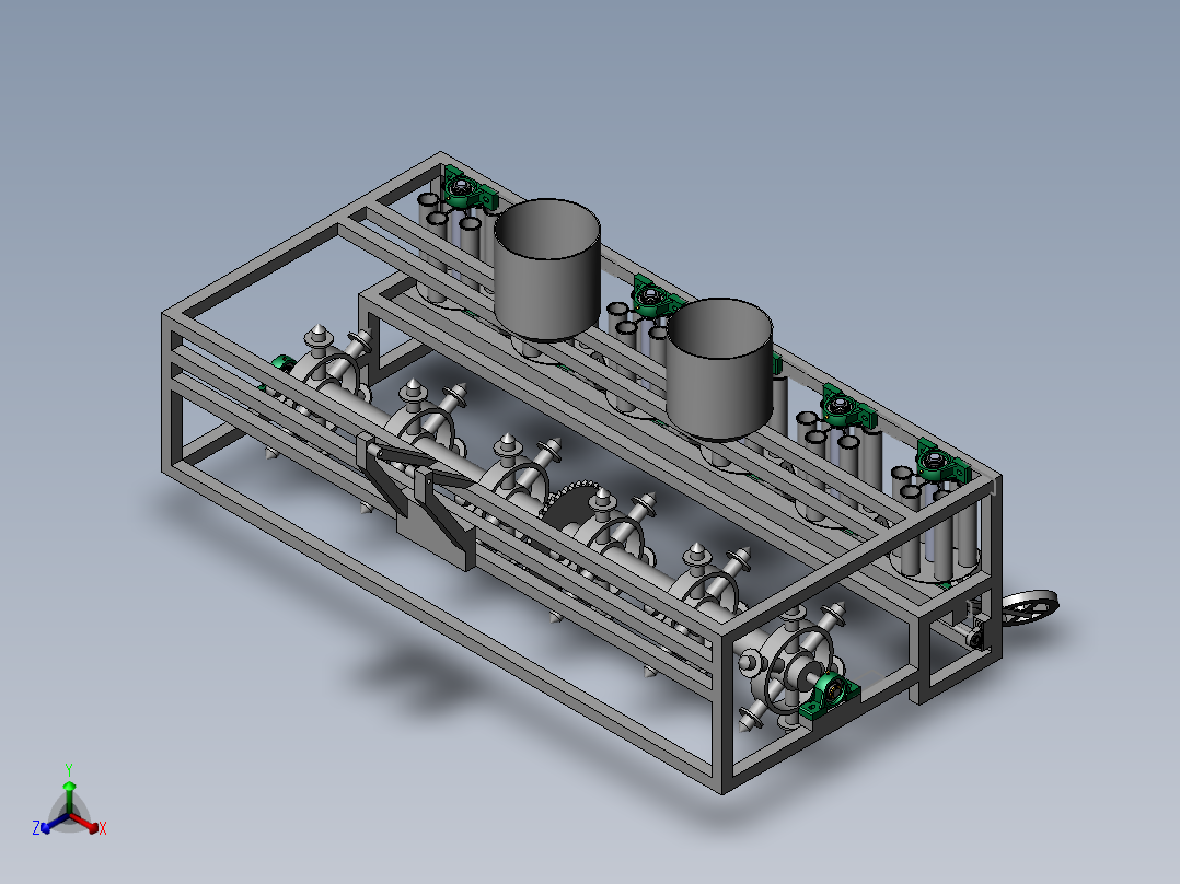 栽植机设计含三维图==1189975==600ku正等轴测图
