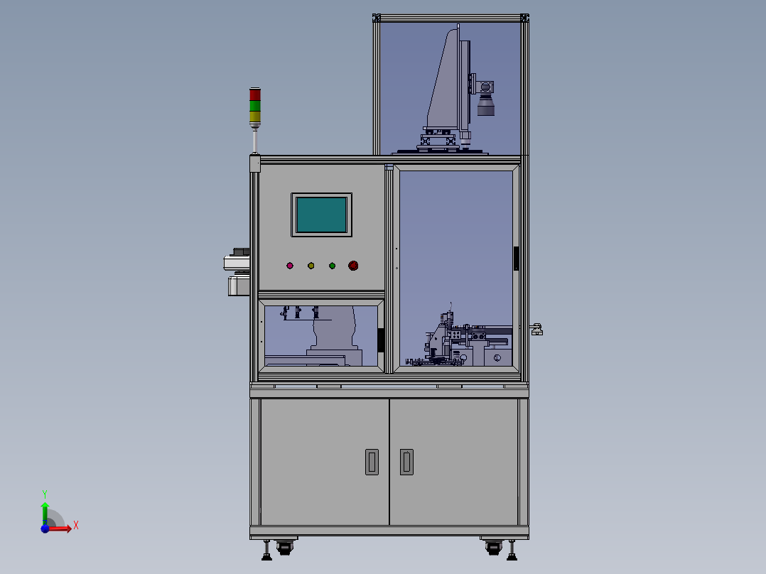 测试机－方案2（前）前视图