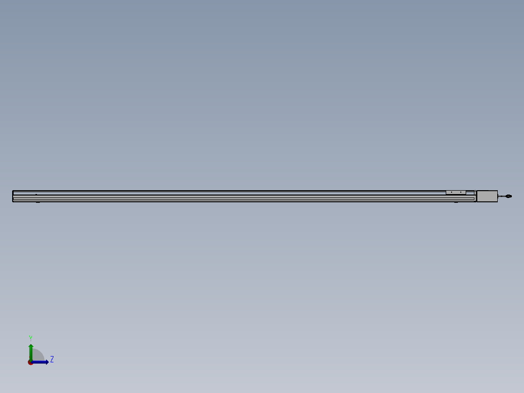 精密模组MT100-L78-2300-L-M10-C4左视图
