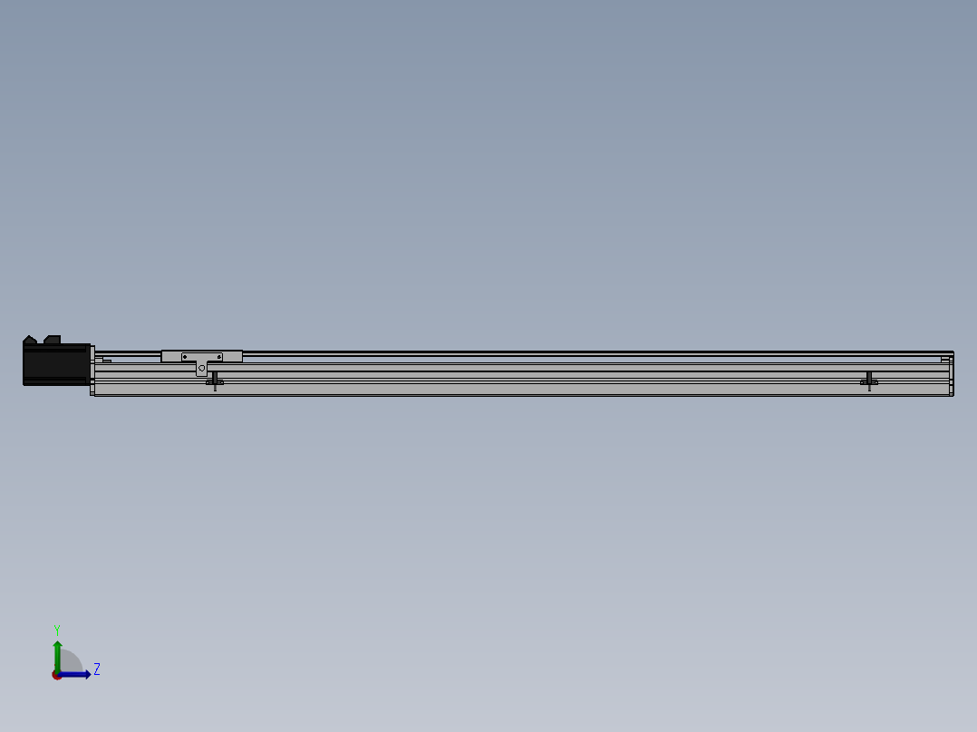 精密模组MY80D-T10-1000L-BC-P20B-C4-C左视图