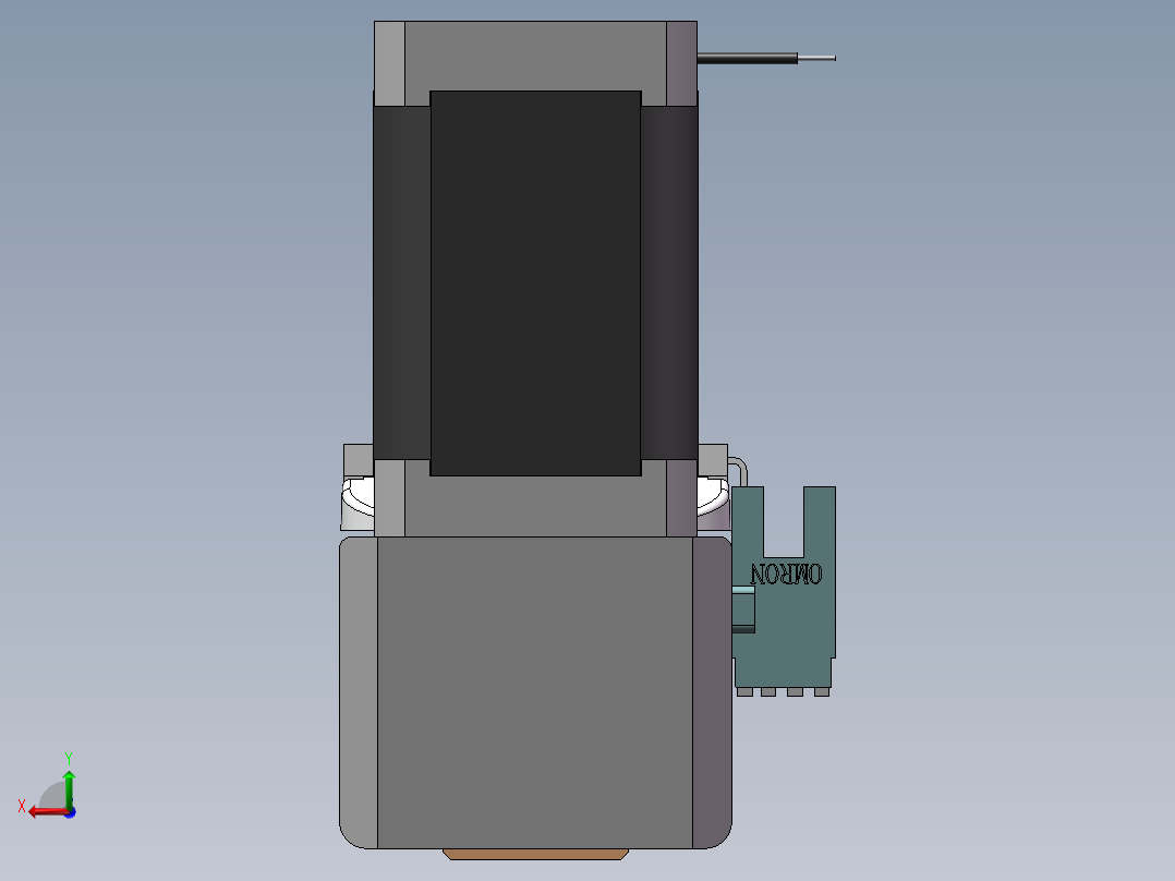 MTB同步带半封闭MTB5-32-BW-42 后视图