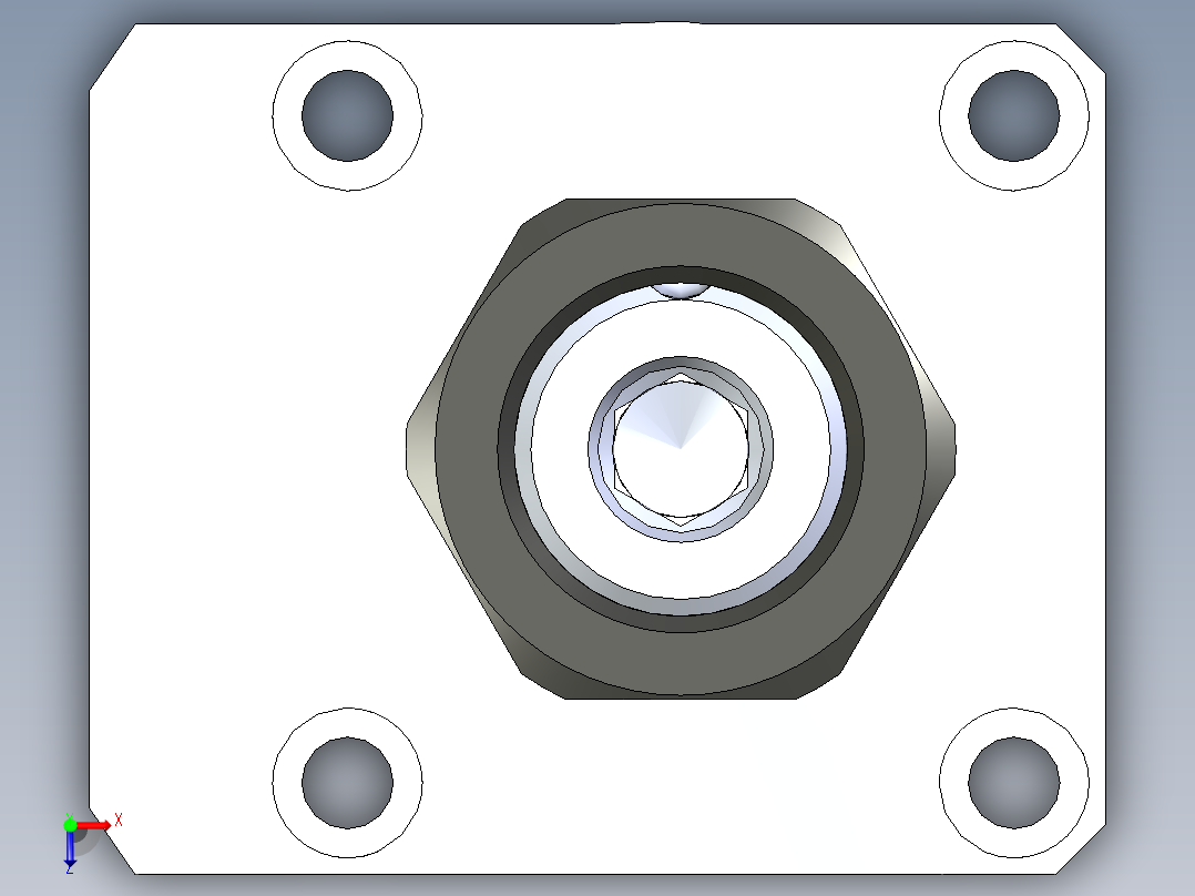 KOSMEKLHA0480-SL-Q35_R01多系列多零件图纸模型俯视图