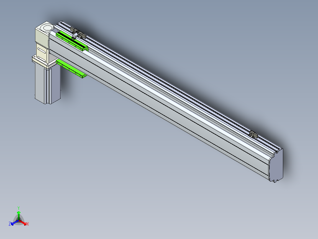 同步带滑台-半封闭B13-L90-S900-L-Z86-D3