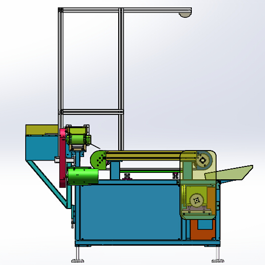 密封条生产线收料台sw18可编辑