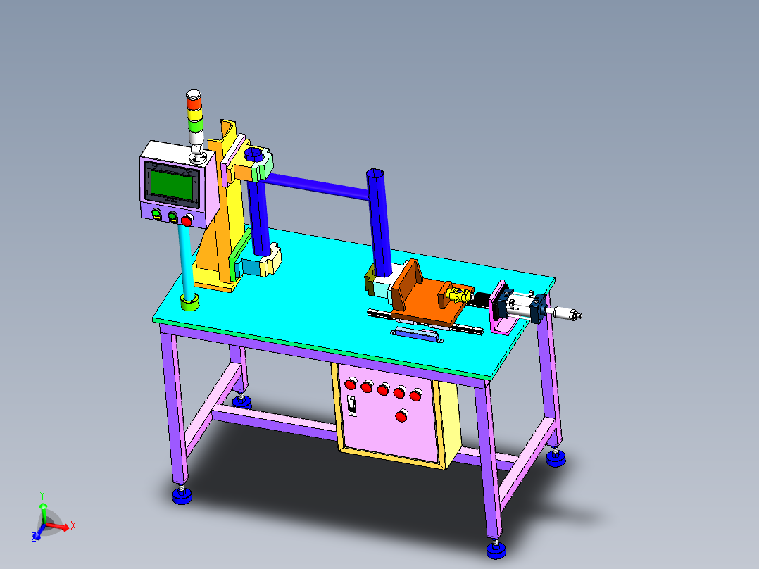 H型脚架疲劳测试机sw16可编辑