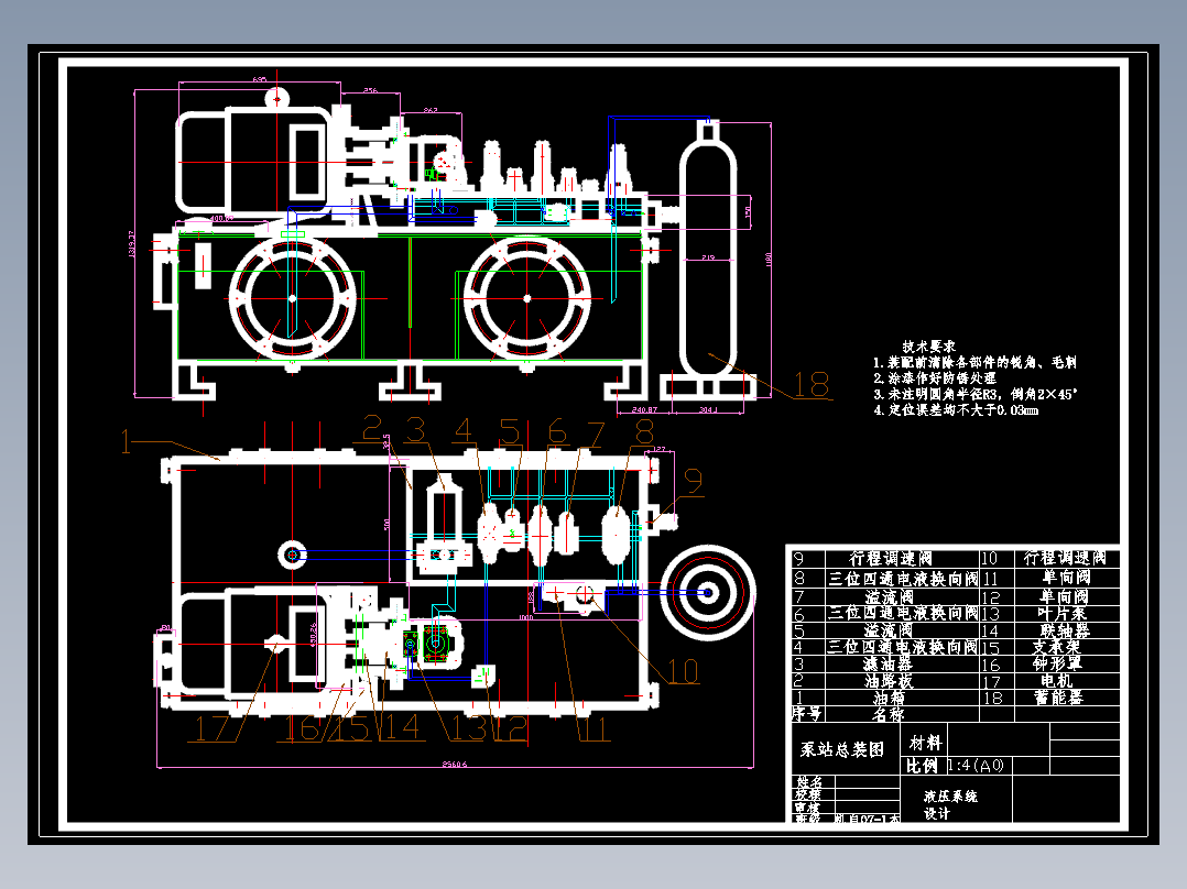 JX331-专用卧式铣床液压系统设计