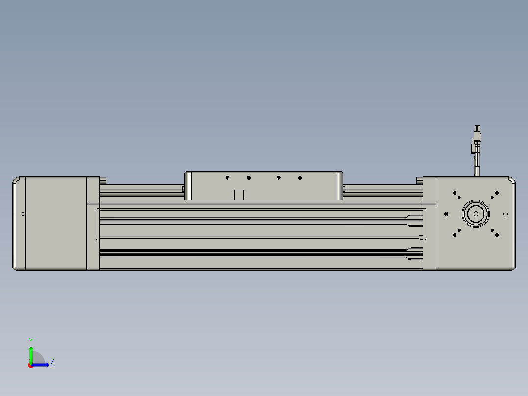 威洛博直线电机模组EB20-L224-S200-L-ZP75-MS3-5K左视图