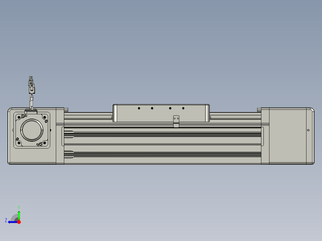 威洛博直线电机模组EB20-L224-S200-L-ZP75-MS3-5K右视图