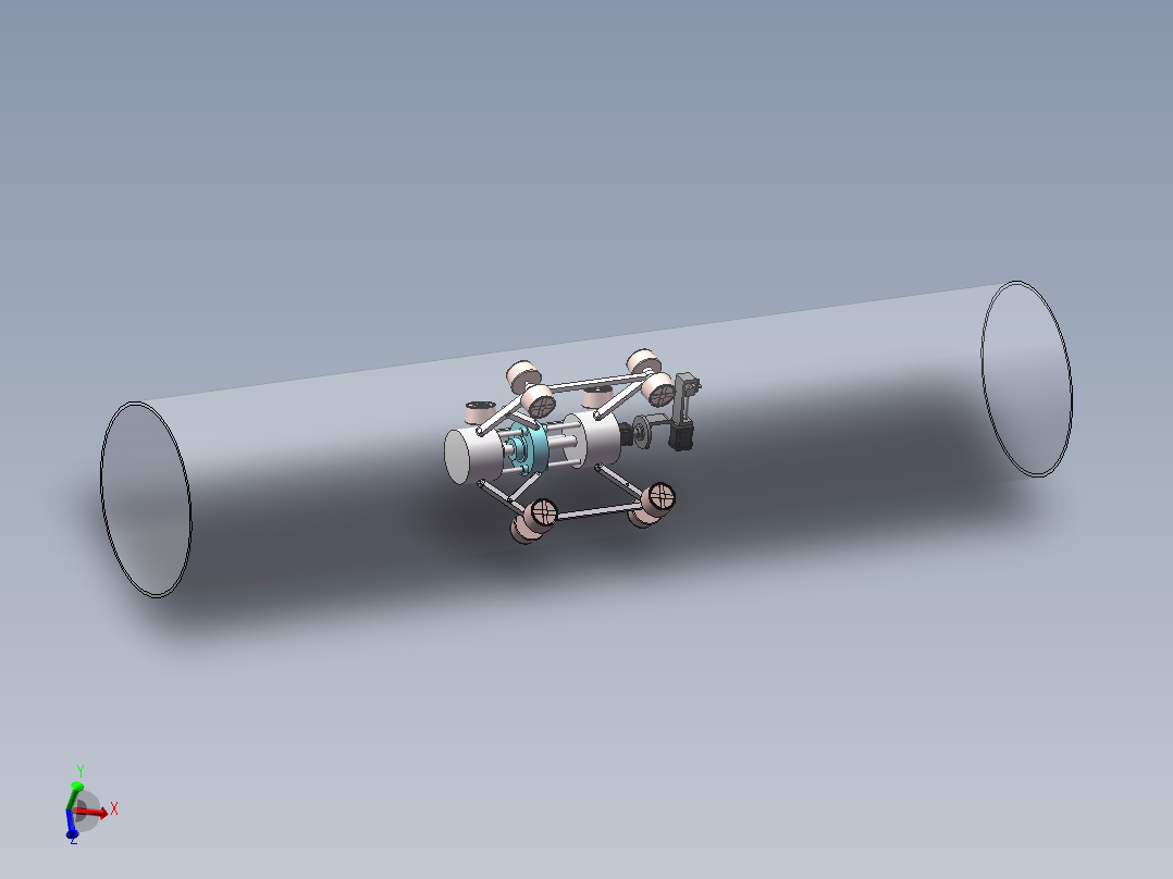 管道喷涂机器人总装三维(1)(1)