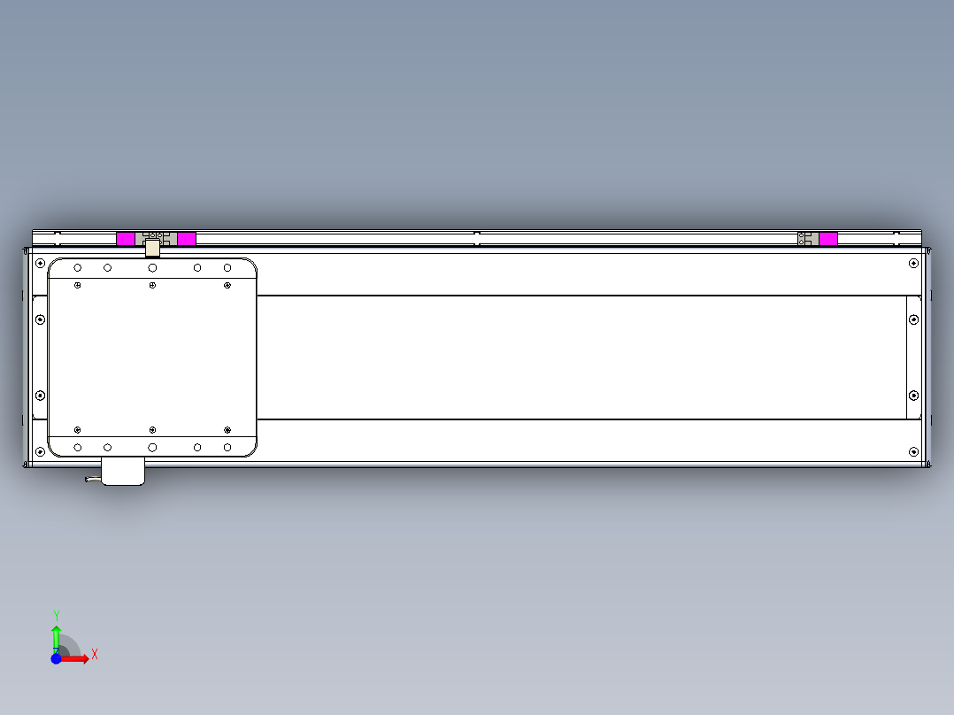 威洛博LC系列3d模型模组LC22H2Y-S650前视图