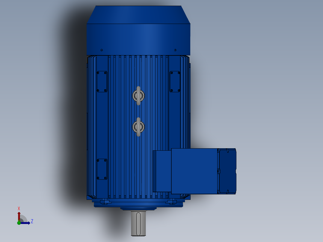 MD1C400-450低压大功率鼠笼式三相异步电动机[MD14505-6]俯视图