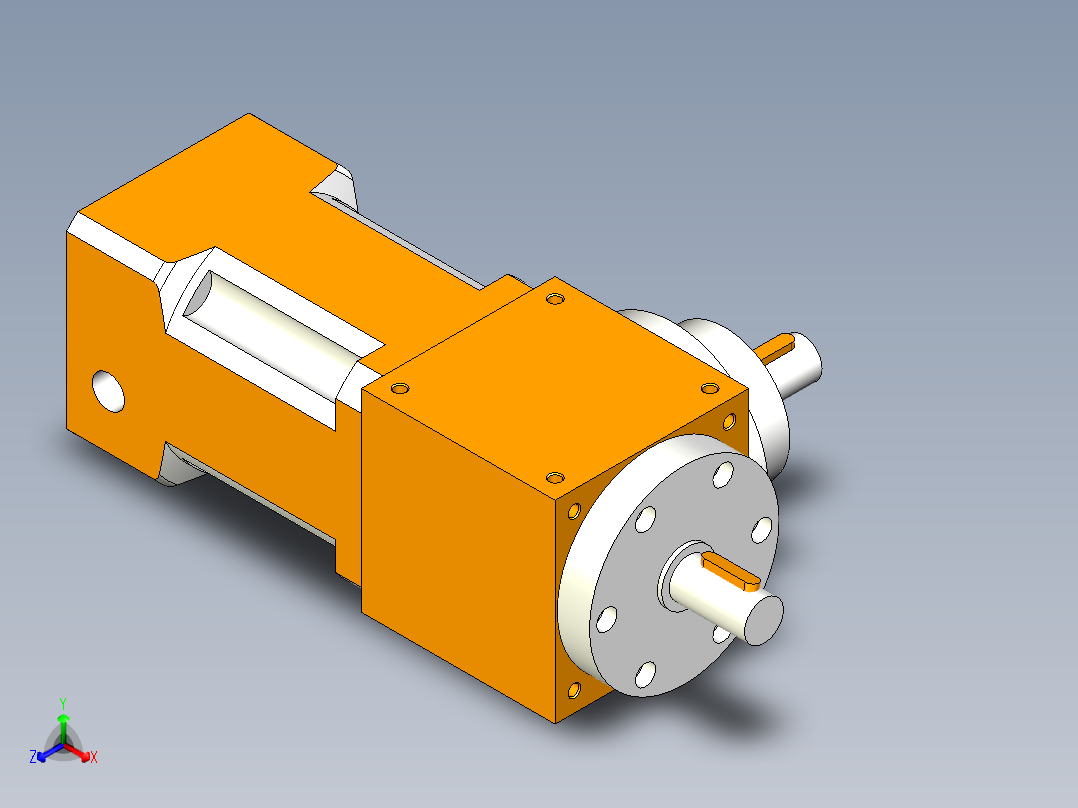 换向器PW90(垂直输出）PLX90-L2 19-70-90-M6.stp