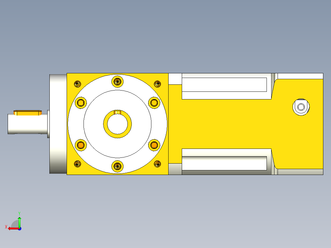 换向器PW90(垂直输出）PLX90-L2 19-70-90-M6.stp后视图