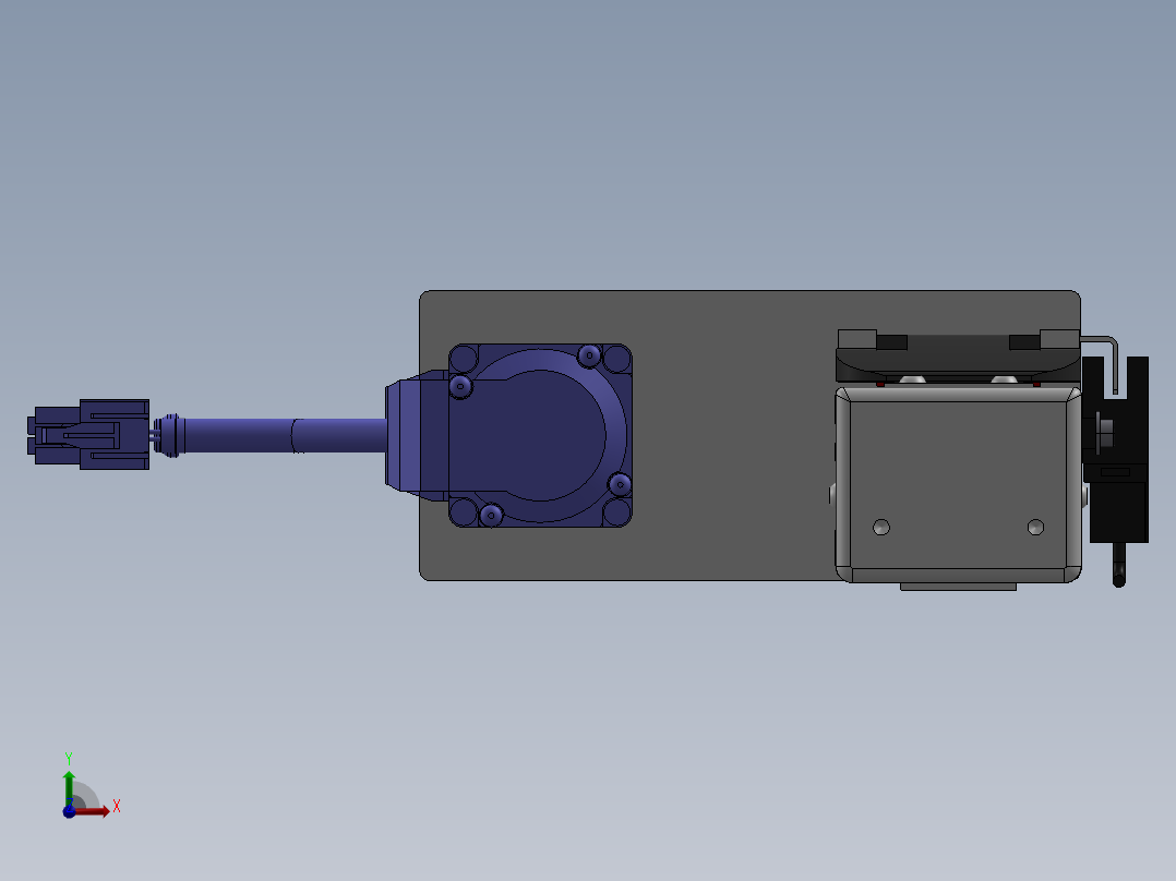 精密模组MY50-T10-500L-BL-P10B-C4-C前视图