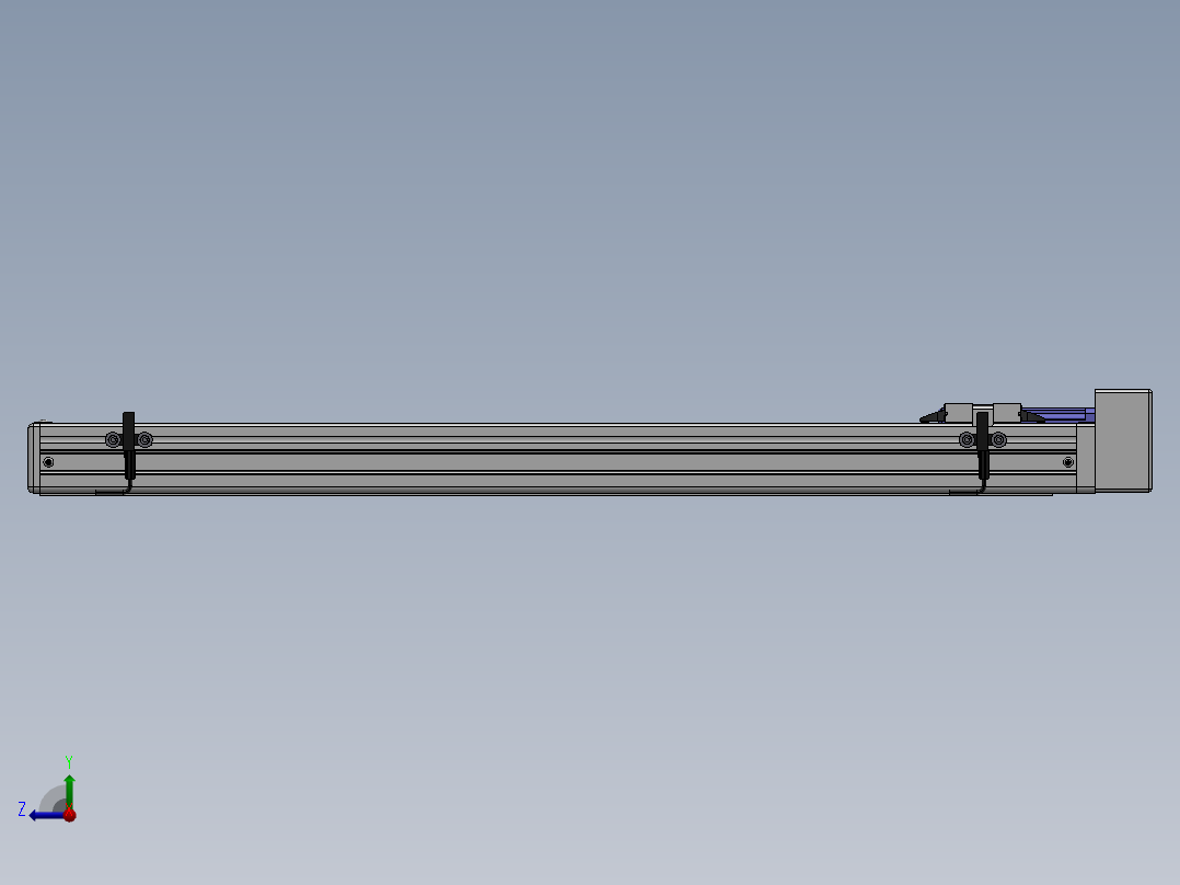 精密模组MY50-T10-500L-BL-P10B-C4-C右视图