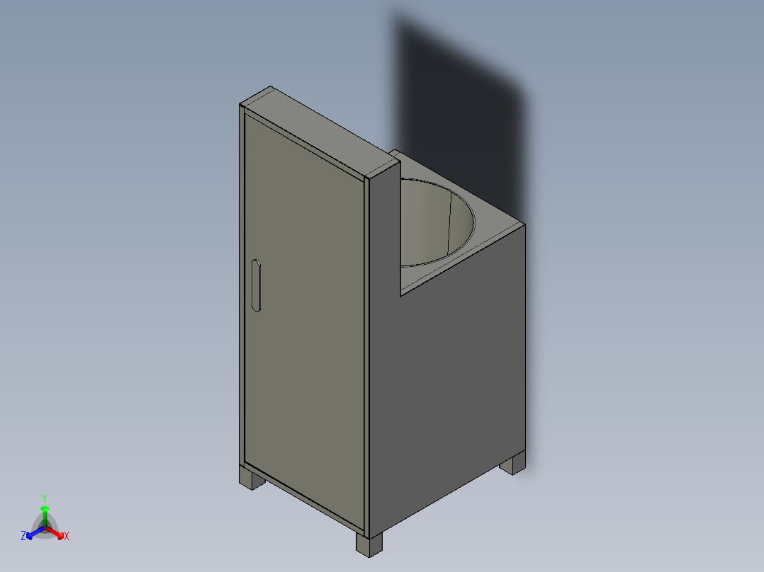 装配体1正等轴测图