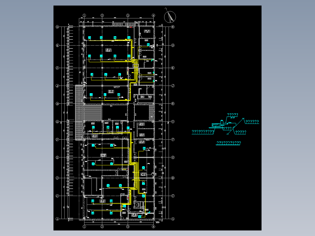 某汽车研究交流中心暖通竣工图