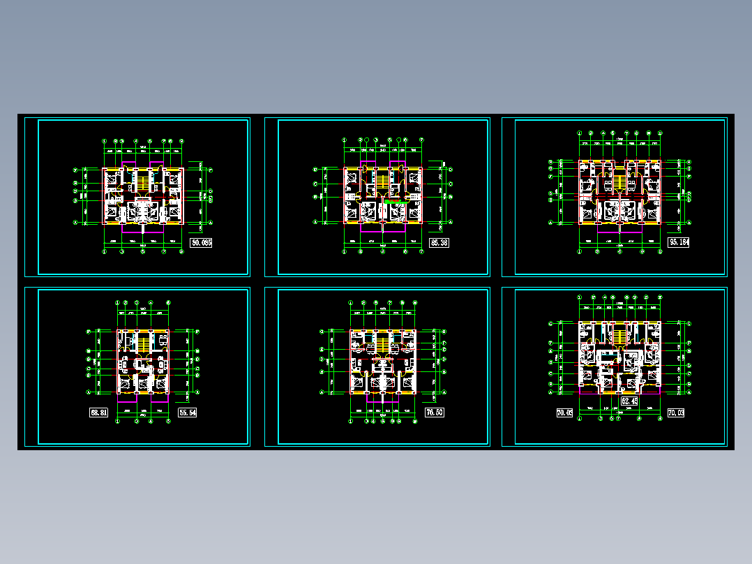 北方住宅户型平面图