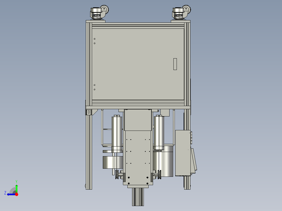 轴承角度测量设备step右视图