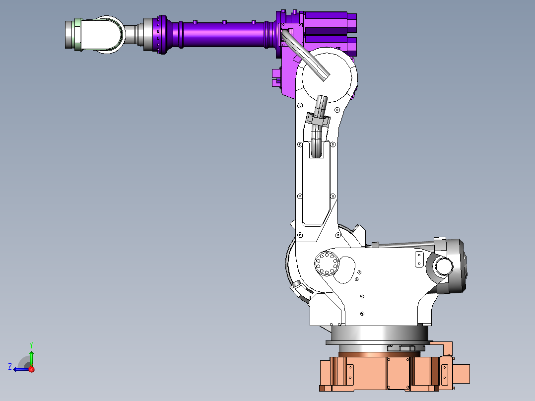 发那科FANUC_430 机器人右视图