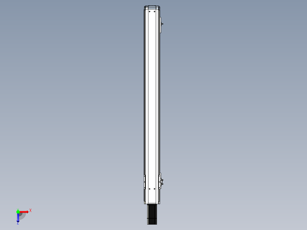 Toyo东佑达直线模组-ETH12-1000-BC-200W+煞車俯视图