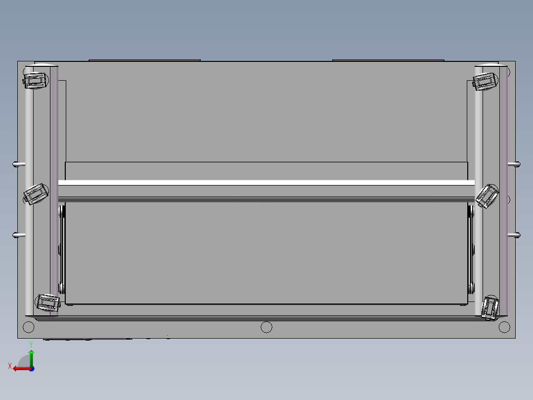 学生课桌后视图