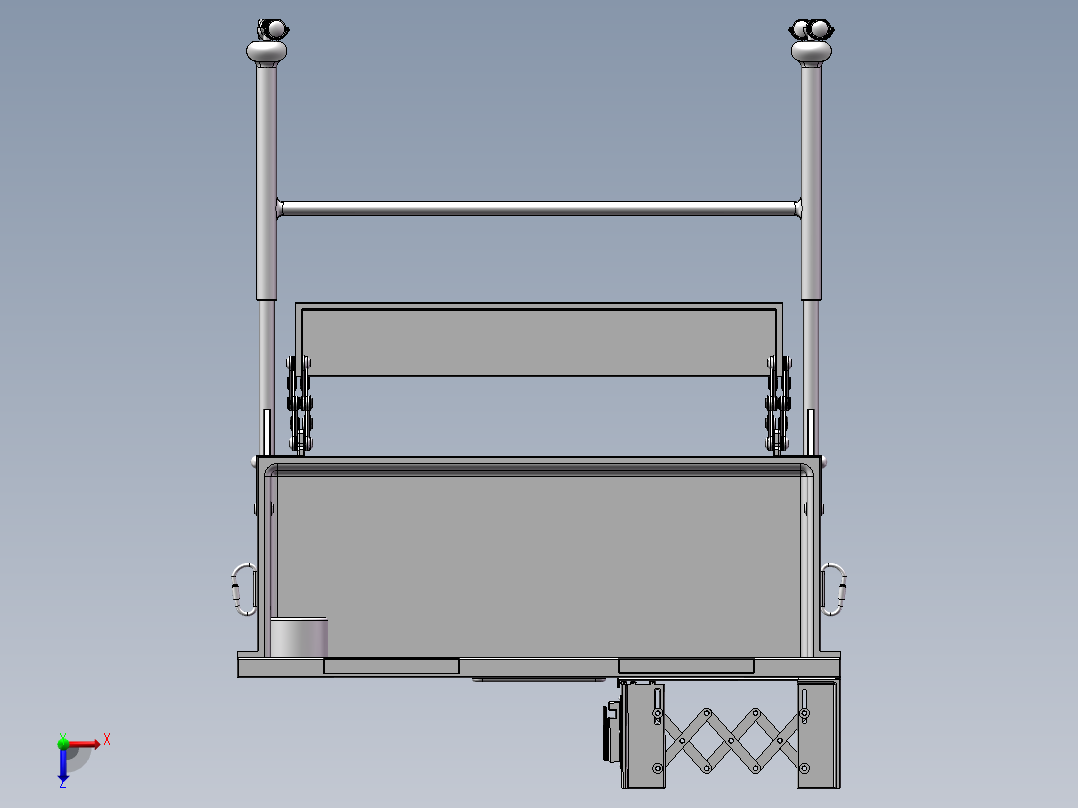 学生课桌俯视图