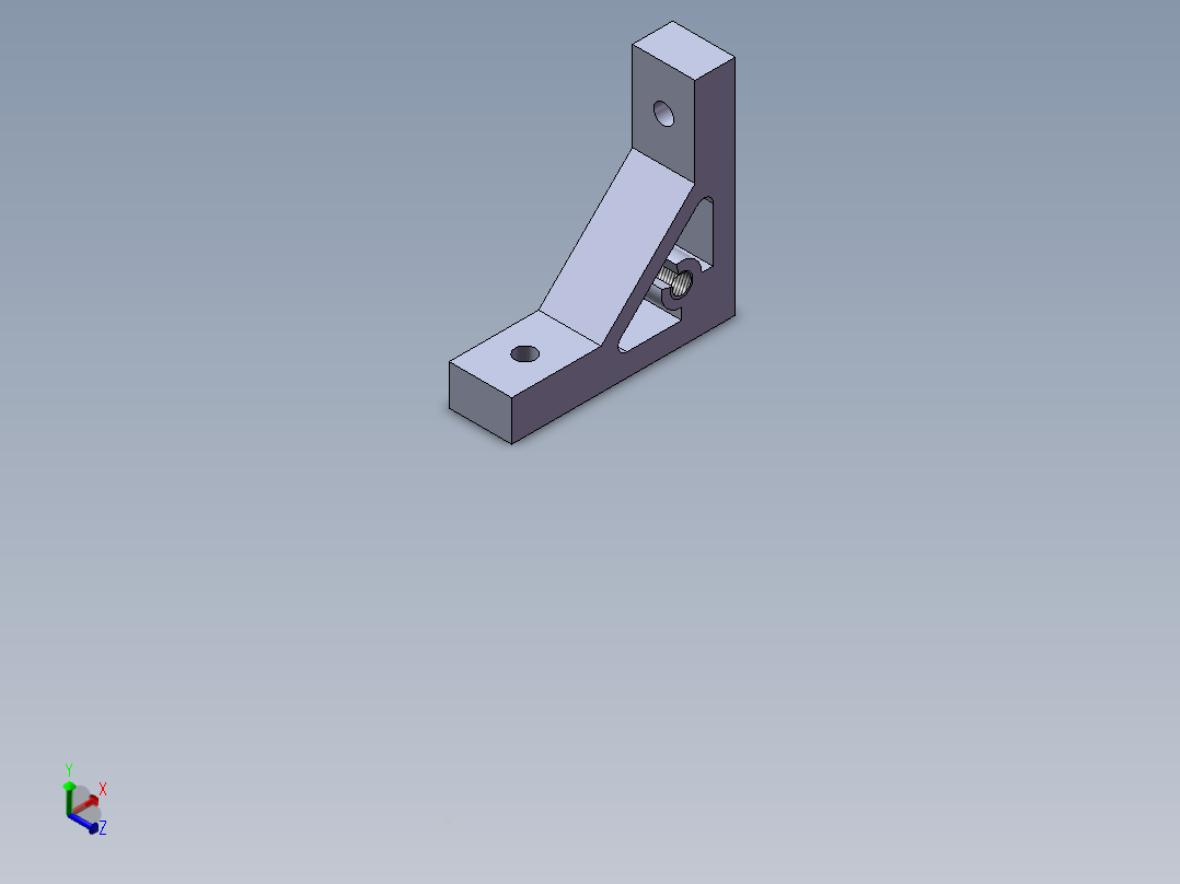 铝型材及其附件3.31.50.20.20.M5.SLDPRT正等轴测图