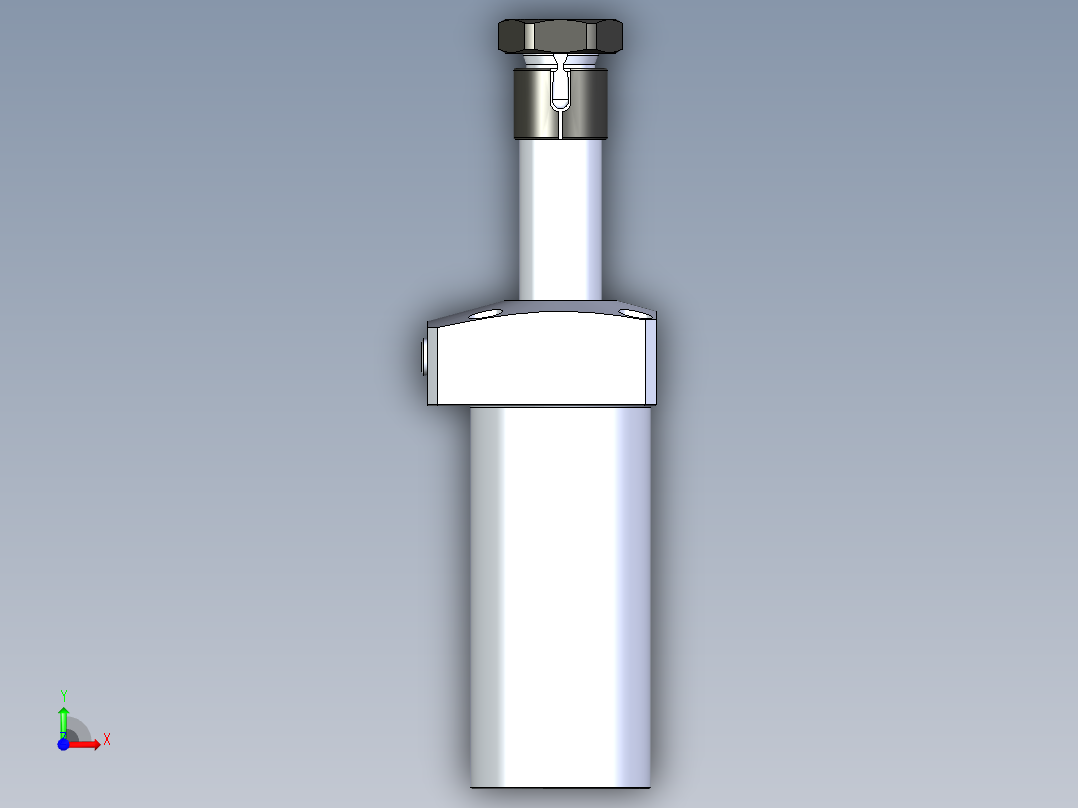 KOSMEKLHA0480-GR-Q30_R01多系列多零件图纸模型前视图