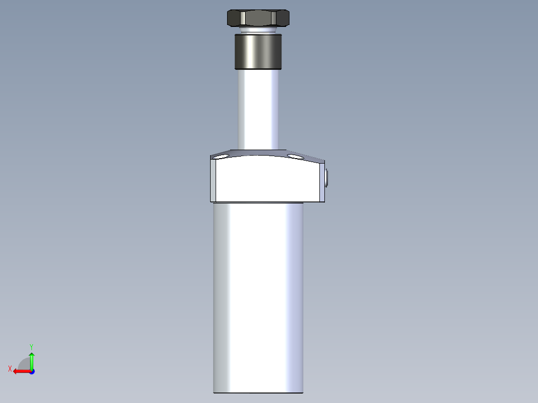 KOSMEKLHA0480-GR-Q30_R01多系列多零件图纸模型后视图
