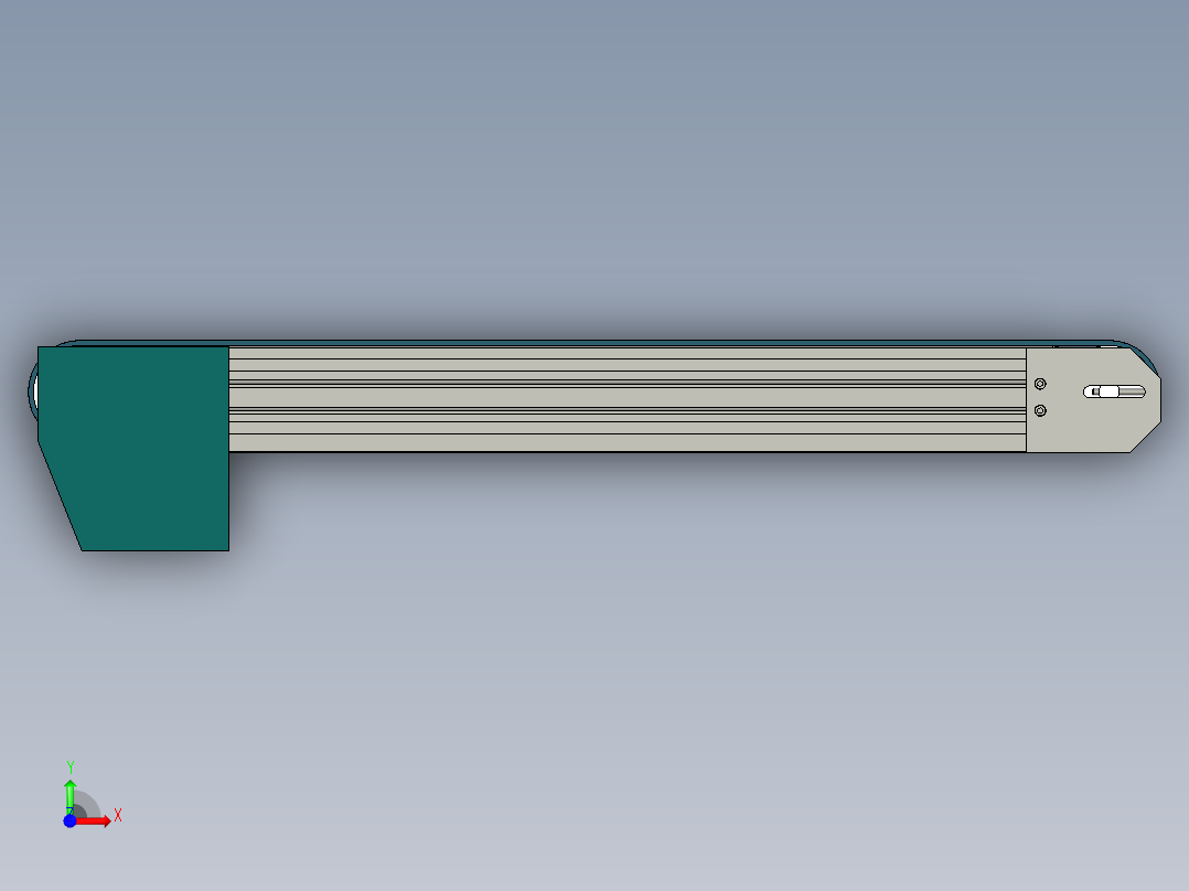皮带输送机 (60)前视图