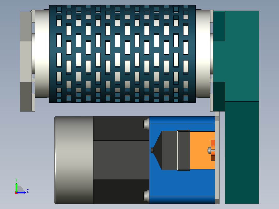 皮带输送机 (60)左视图