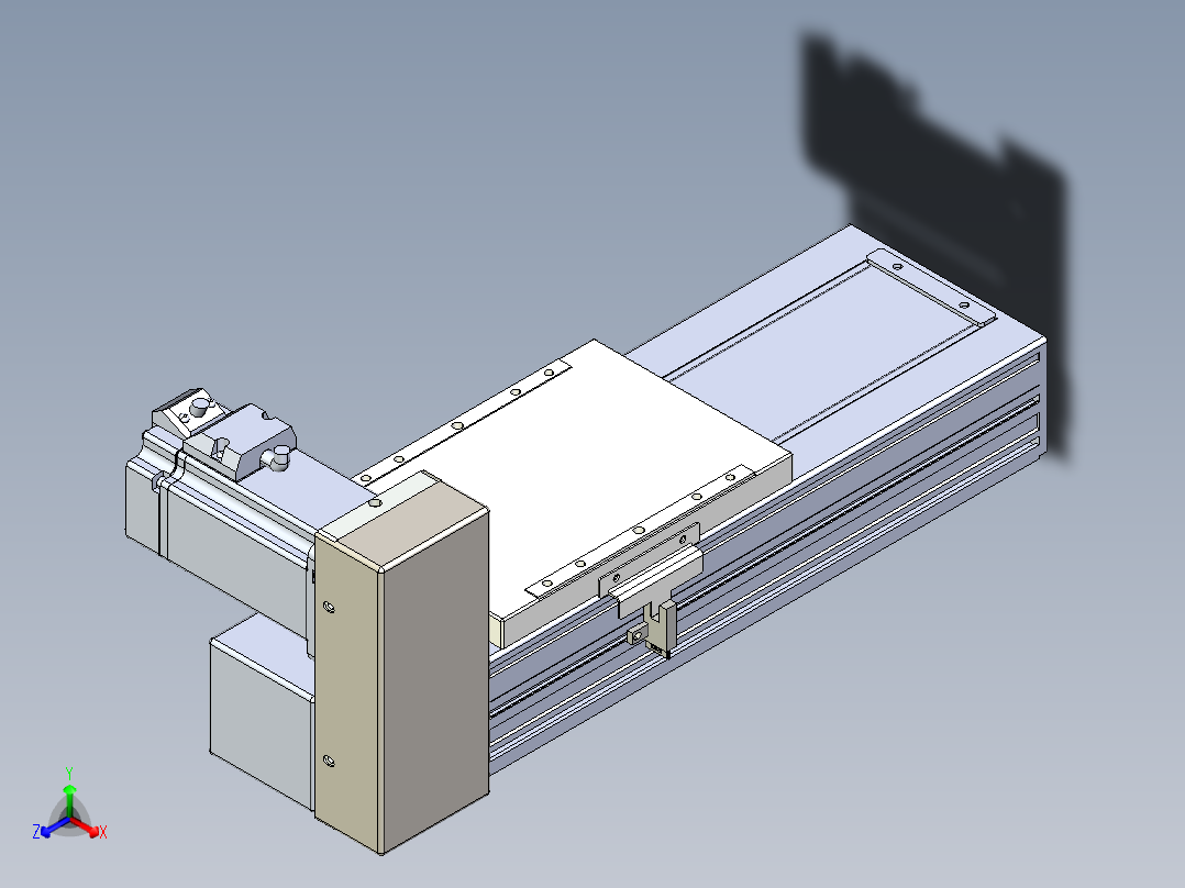 同步带全封闭直线模组TPA-HCB-120D-90-L100-RU-C-P40-N3