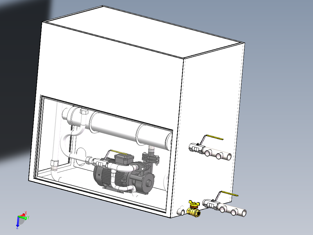 卧式油温加热器