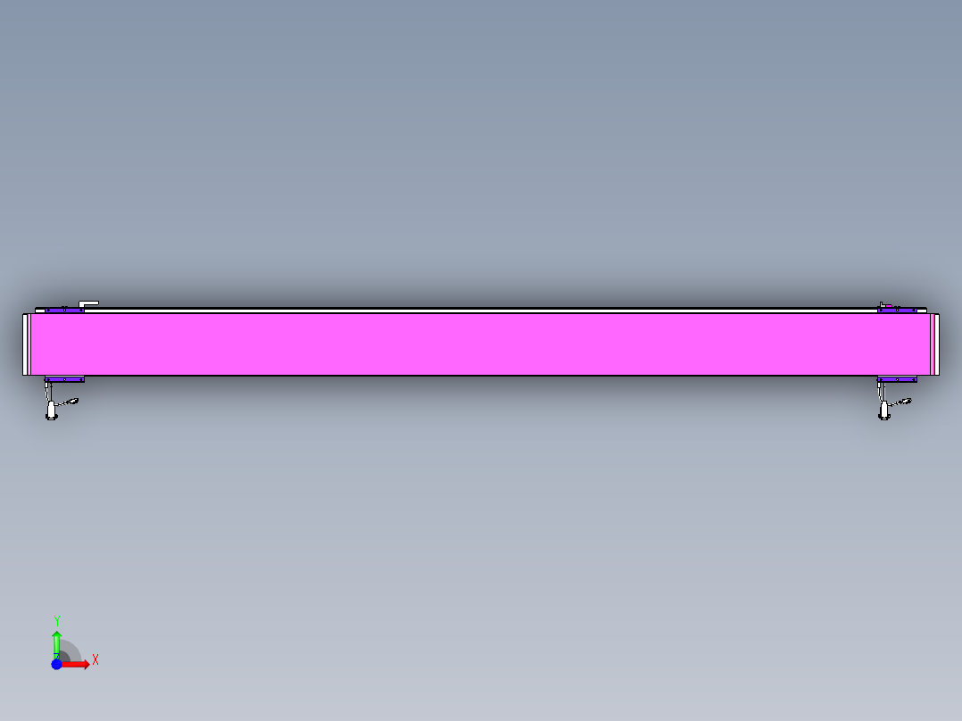 威洛博VL系列3d模型模组2VL17E1Y-S2150前视图