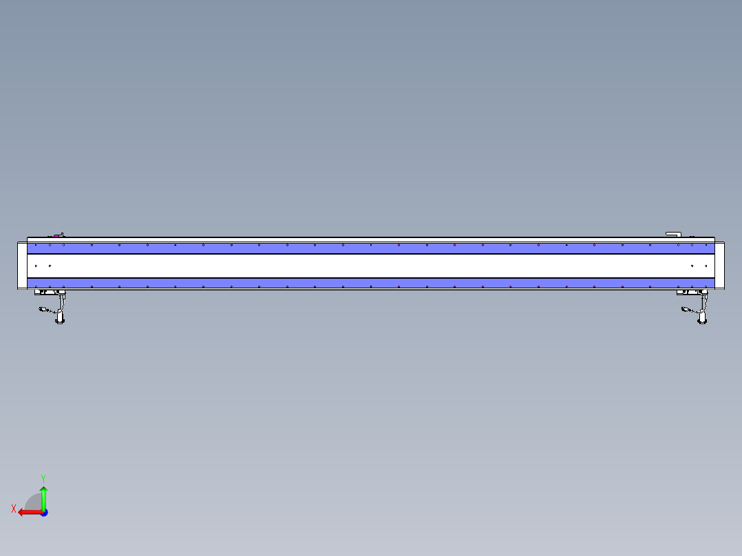 威洛博VL系列3d模型模组2VL17E1Y-S2150后视图