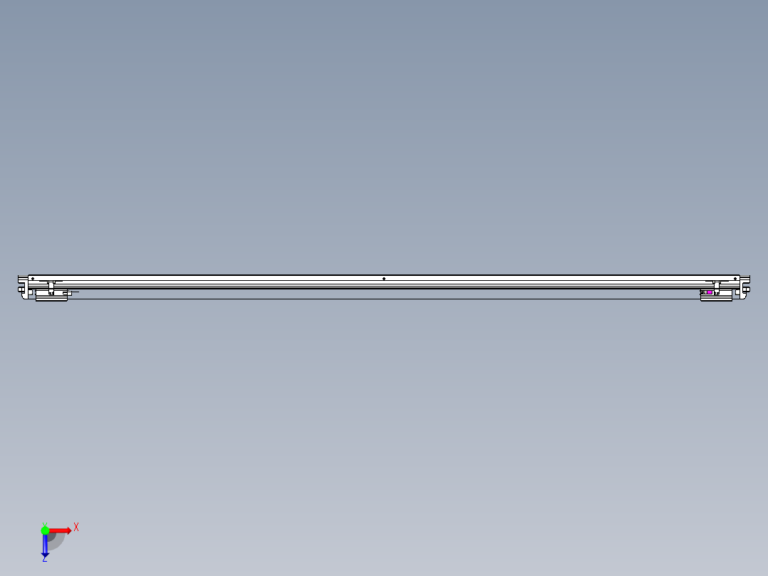 威洛博VL系列3d模型模组2VL17E1Y-S2150俯视图