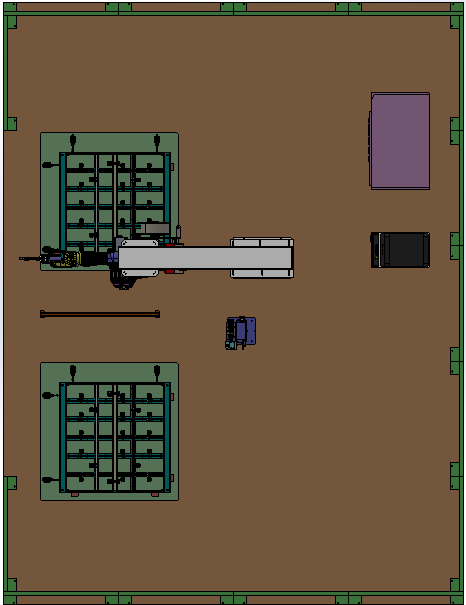 配电柜机器人焊接工作站sw20可编辑