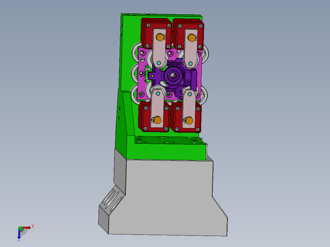 压缩机曲轴箱U钻两孔专机 毕设