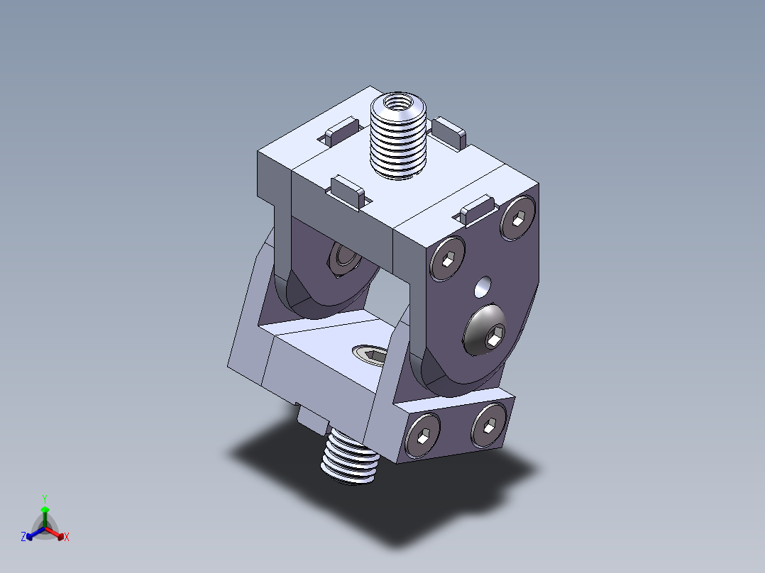 铝型材及其附件8.31.4060A正等轴测图