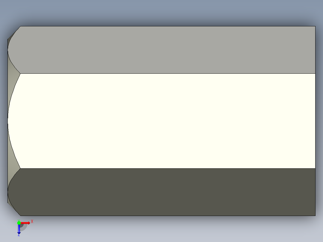 螺母-Nut_M6-15-8-45-0.stp俯视图