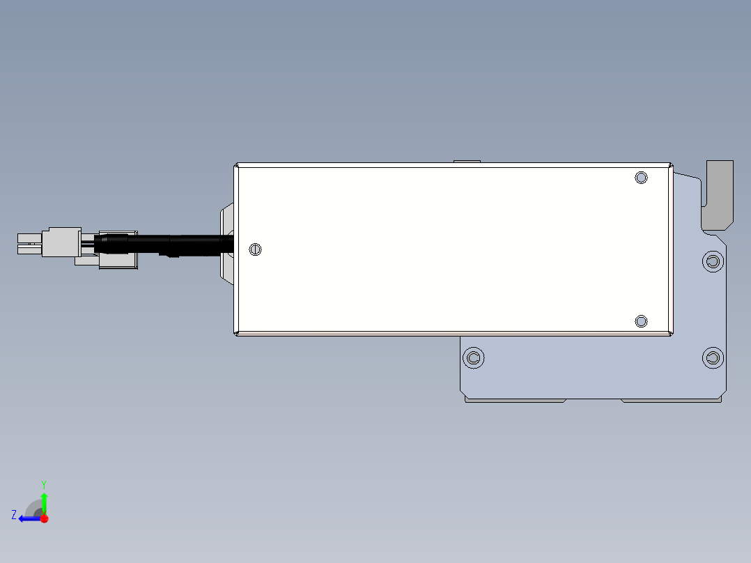 MTH丝杆半封闭模组MT100BS-BR-400W右视图