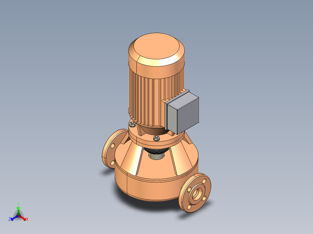 用于热流体-过热水的直列式自冷泵