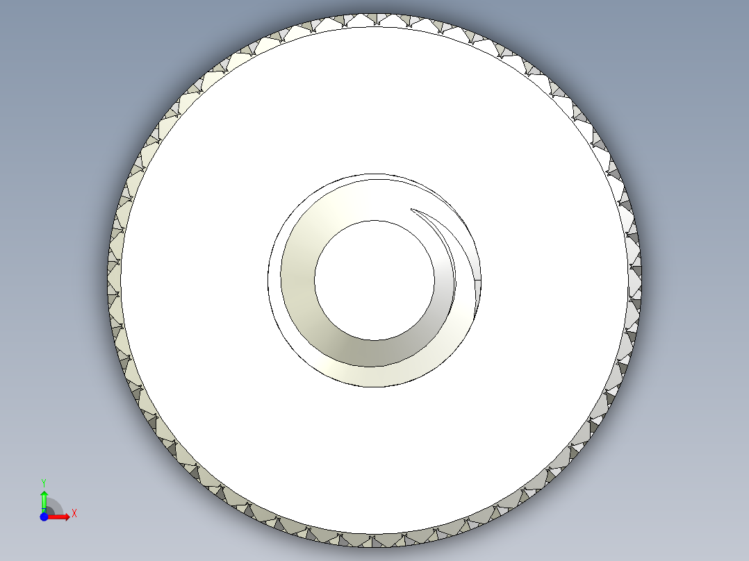 开槽滚花螺钉-M1.6 x 5mm前视图