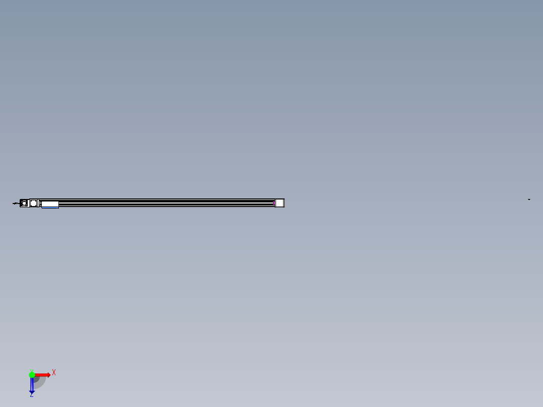 威洛博LB.GB同步带传动--欧规系列GB8-L96-S2250-BL-P40俯视图