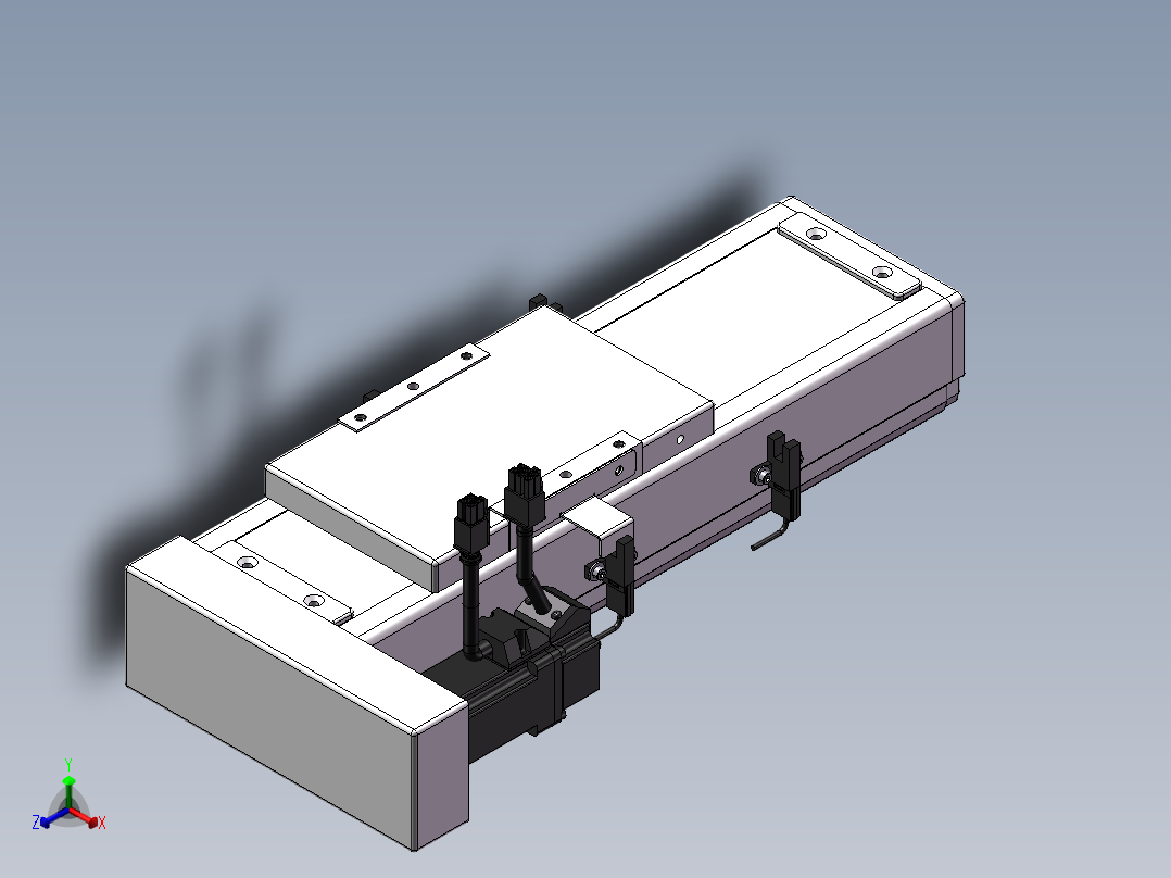 精密模组MC100-L05-100-BL-M10-C4正等轴测图