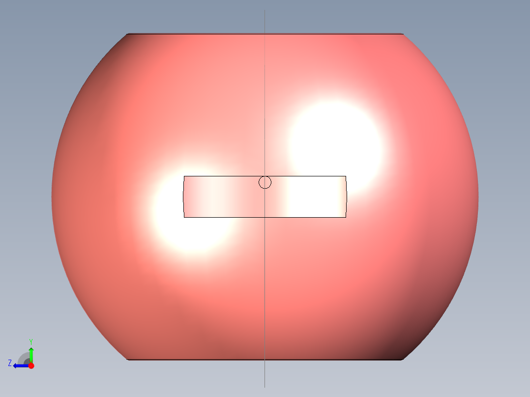管道手动球阀-水管开关阀-手动阀门User Library-MD52C150DN65-2_MD52DN65.BP右视图